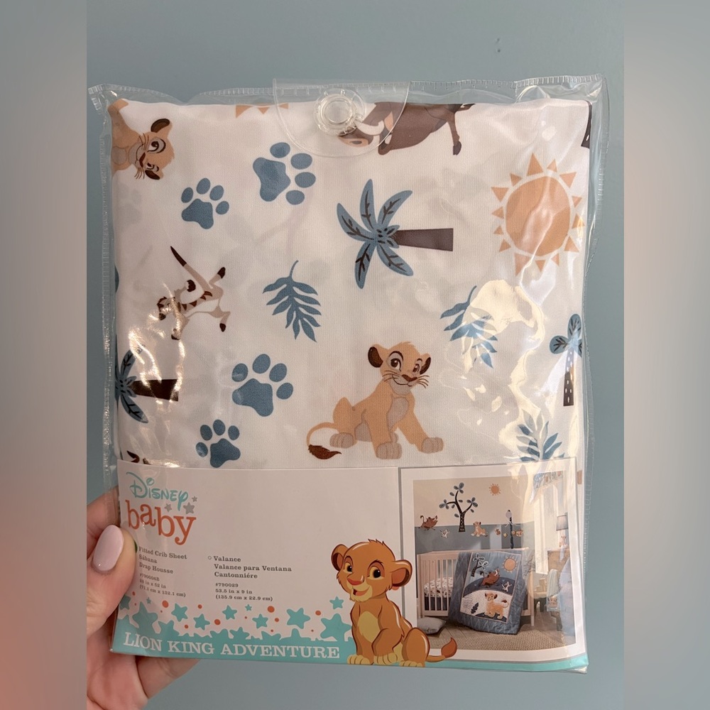 Disney Baby Fitted Lion King Crib Sheet